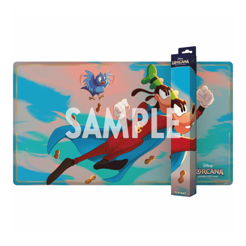 Disney Lorcana TCG S12 Wilds Unknown Playmat Super Goof