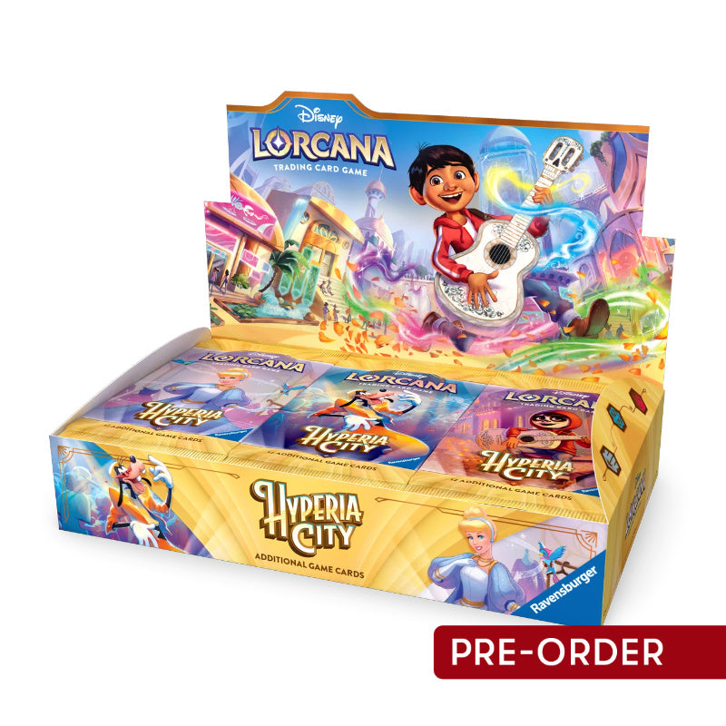 Disney Lorcana TCG S14 Hyperia City Booster Box