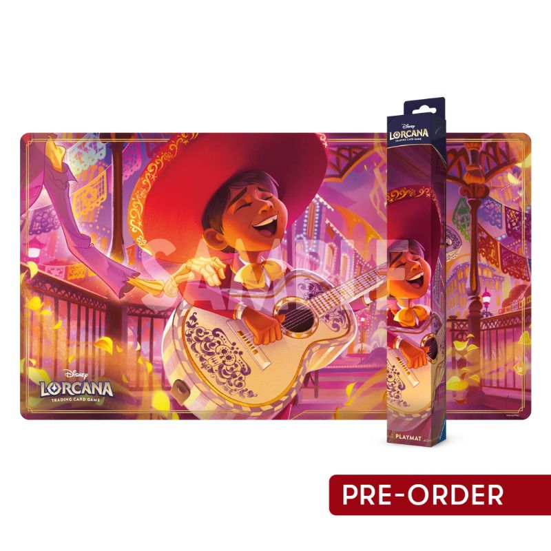 Disney Lorcana TCG S14 Hyperia City Coco Playmat