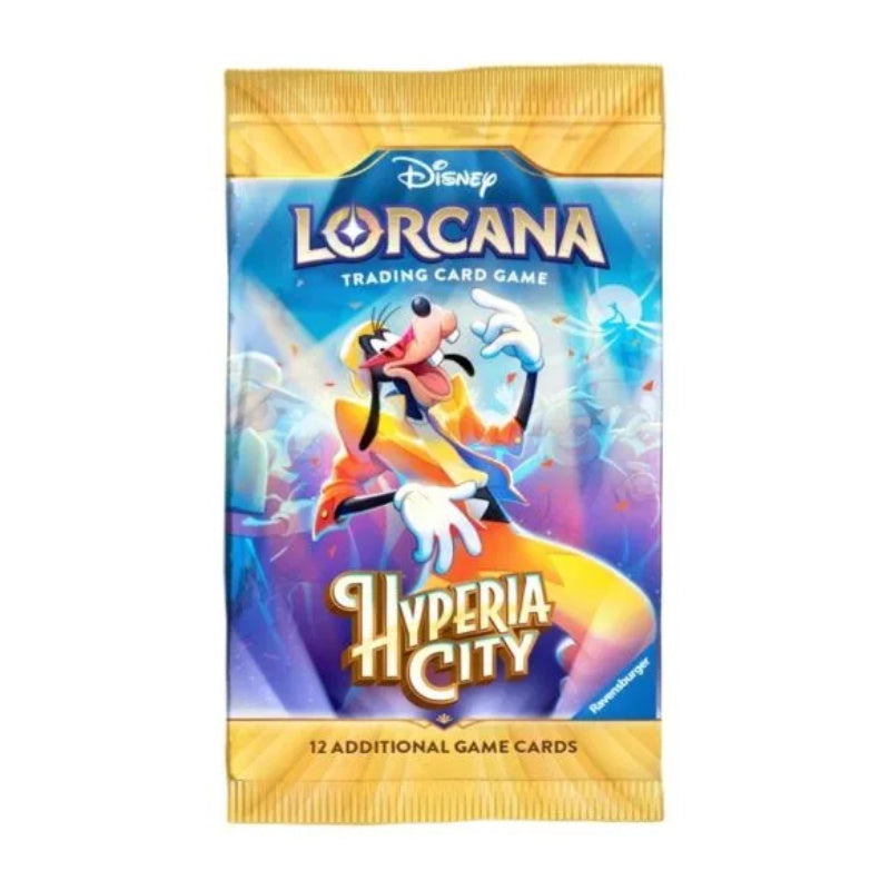 Disney Lorcana TCG S14 Hyperia City Single Booster Pack