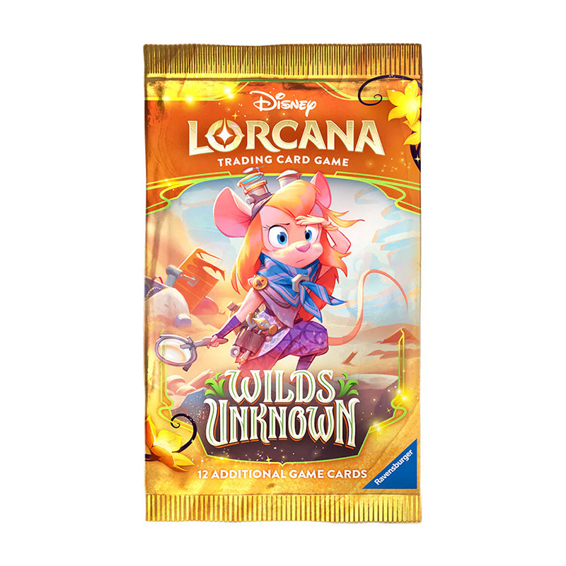 Disney Lorcana TCG Series 12 Wilds Unknown Single Booster Pack