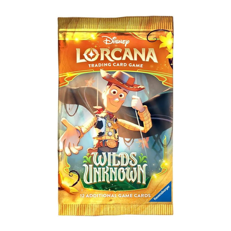 Disney Lorcana TCG Series 12 Wilds Unknown Single Booster Pack