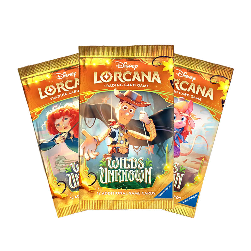 Disney Lorcana TCG Series 12 Wilds Unknown Single Booster Pack