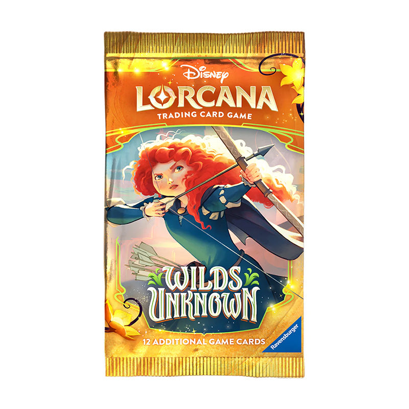 Disney Lorcana TCG Series 12 Wilds Unknown Single Booster Pack