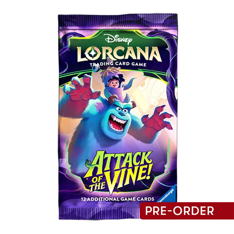 Disney Lorcana TCG Series 13 Attack of the Vine Single Booster Pack