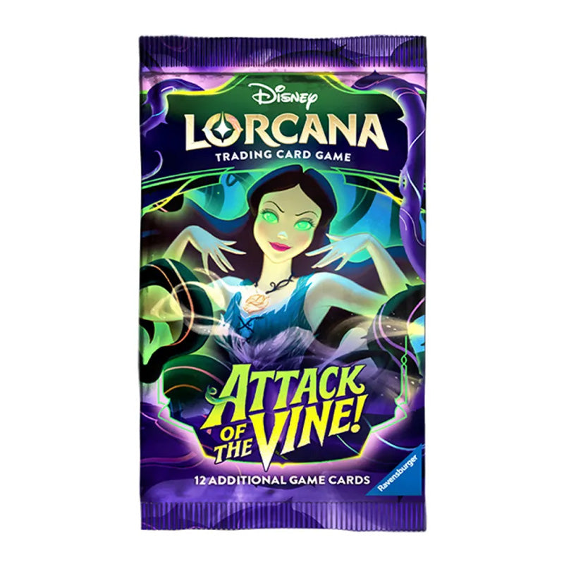 Disney Lorcana TCG Series 13 Attack of the Vine Single Booster Pack