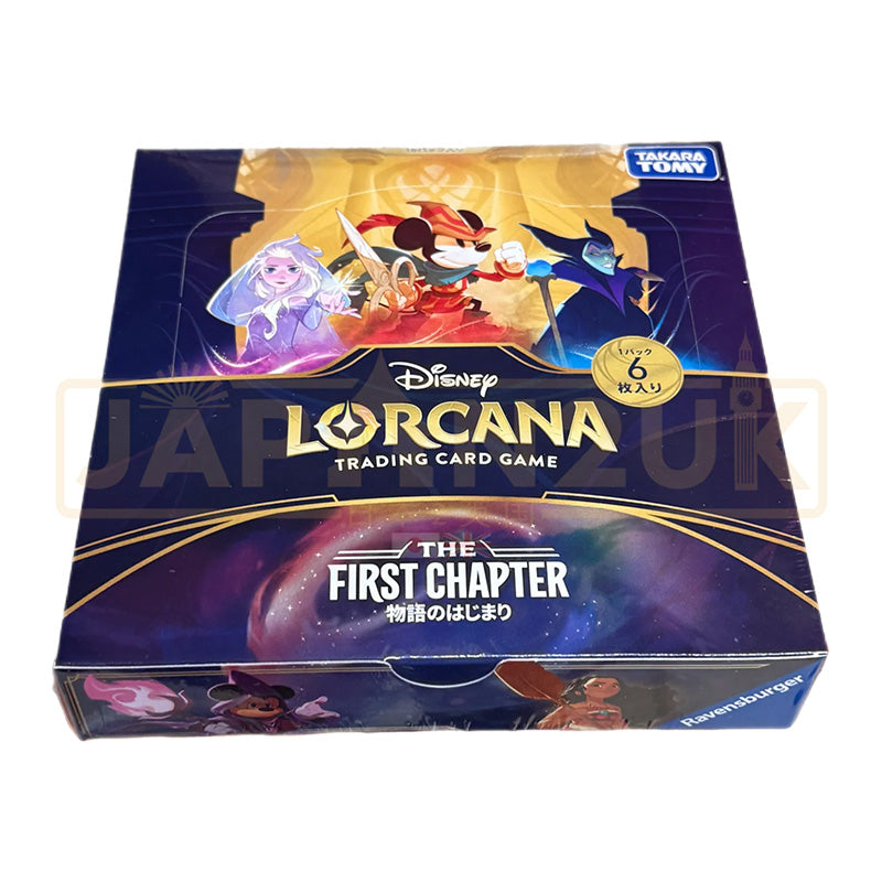 Disney Lorcana TCG The First Chapter Booster Box Japanese