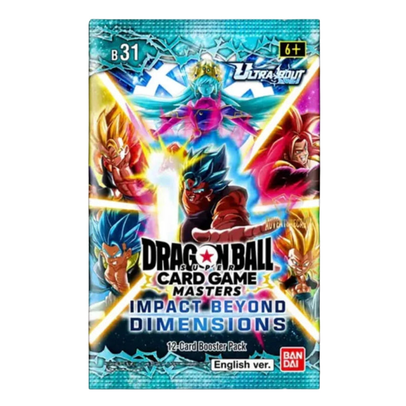 Dragon Ball Super Card Game Masters Booster Box B31 Ultra Bout Set 4