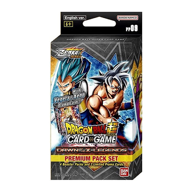 Dragon Ball Super Card Game PP09 Dawn Of The Z Legends Premium Pack Set