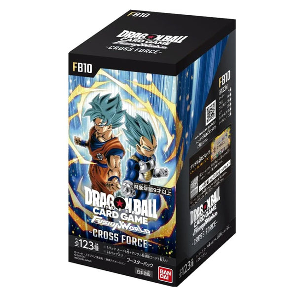 Dragon Ball Super Fusion World FB10 Cross Force Booster Box