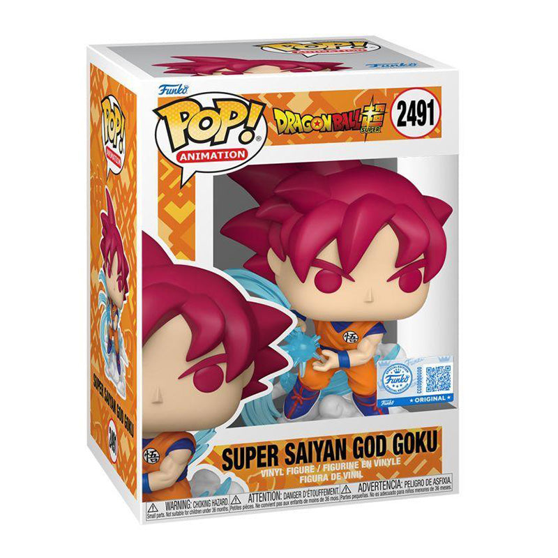 Dragon Ball Super: Super Saiyan God Goku Exclusive Pop! Vinyl
