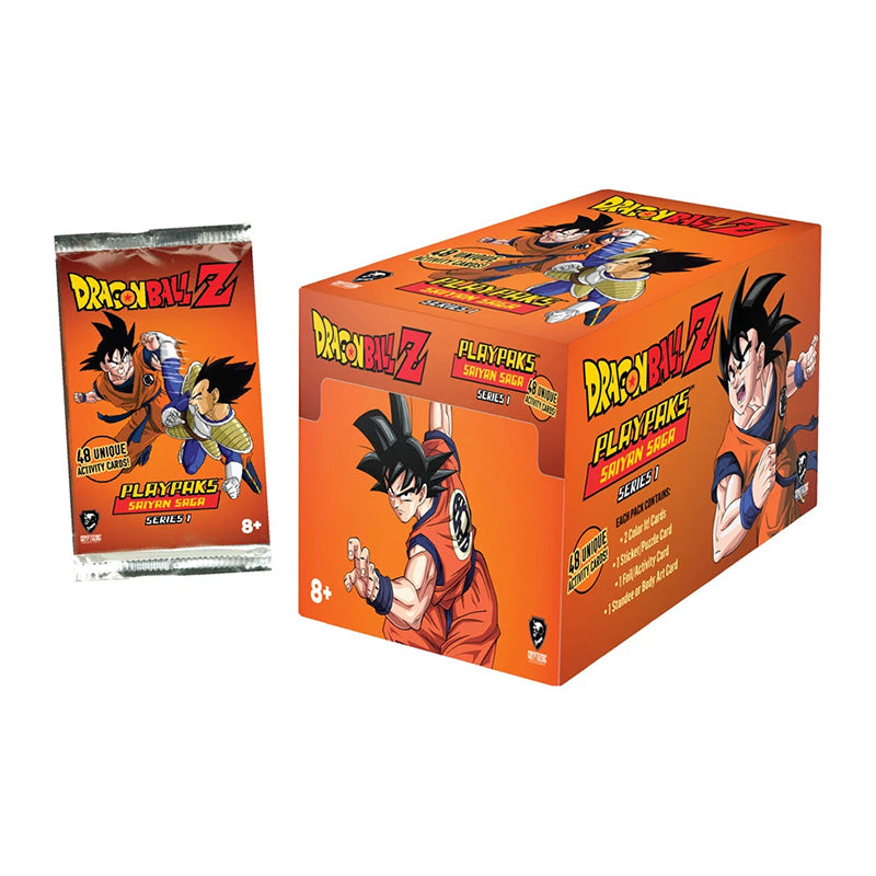 Dragon Ball Z Saiyan Saga Series 1 Playpak Booster Box