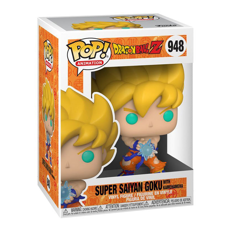 Dragon Ball Z - Super Saiyan Goku with Kamehameha Wave Pop! Vinyl