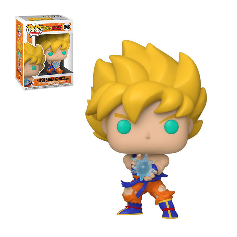 Dragon Ball Z - Super Saiyan Goku with Kamehameha Wave Pop! Vinyl