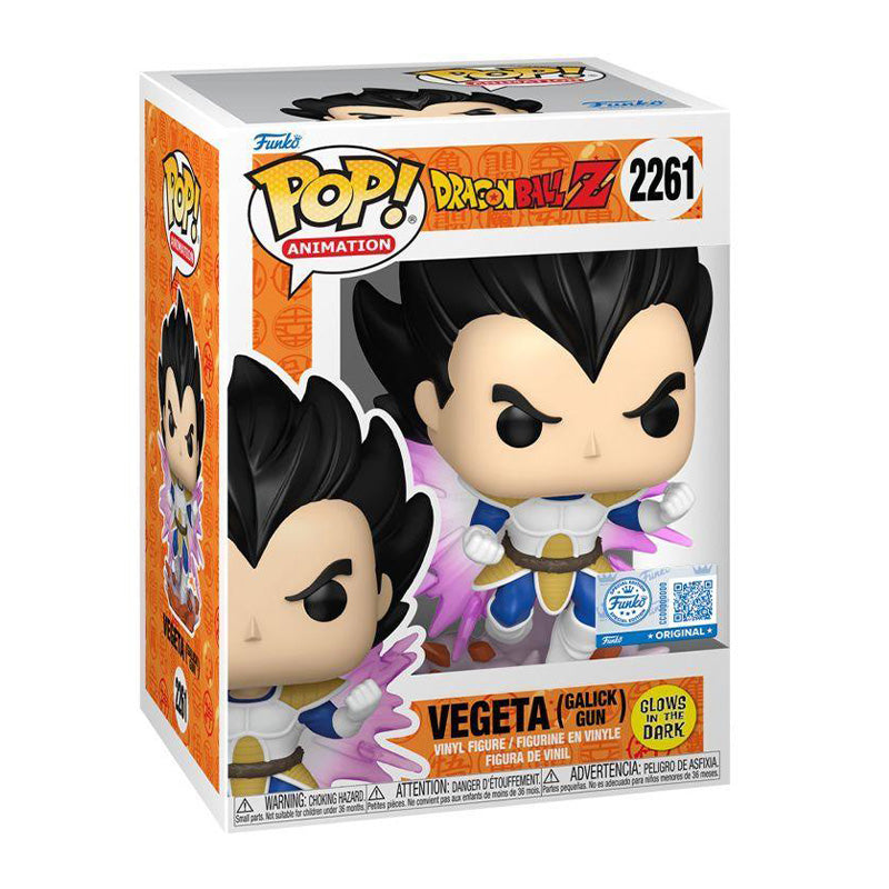 Dragon Ball Z Vegeta (Galick Gun) Glow Pop! Vinyl