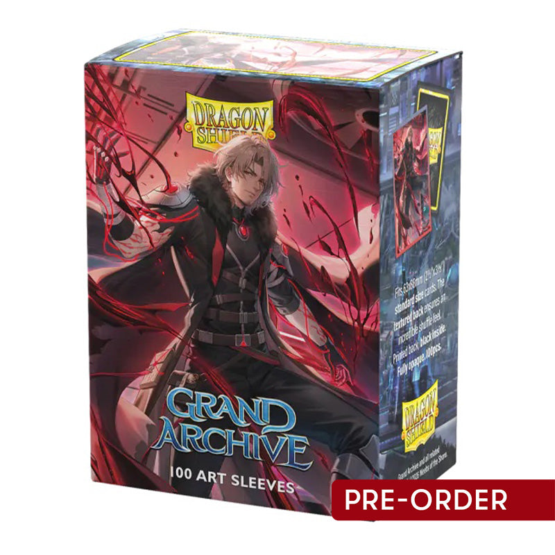 Dragon Shield 100ct Matte Dual Art Grand Archive Dante Hemomancer Sleeves