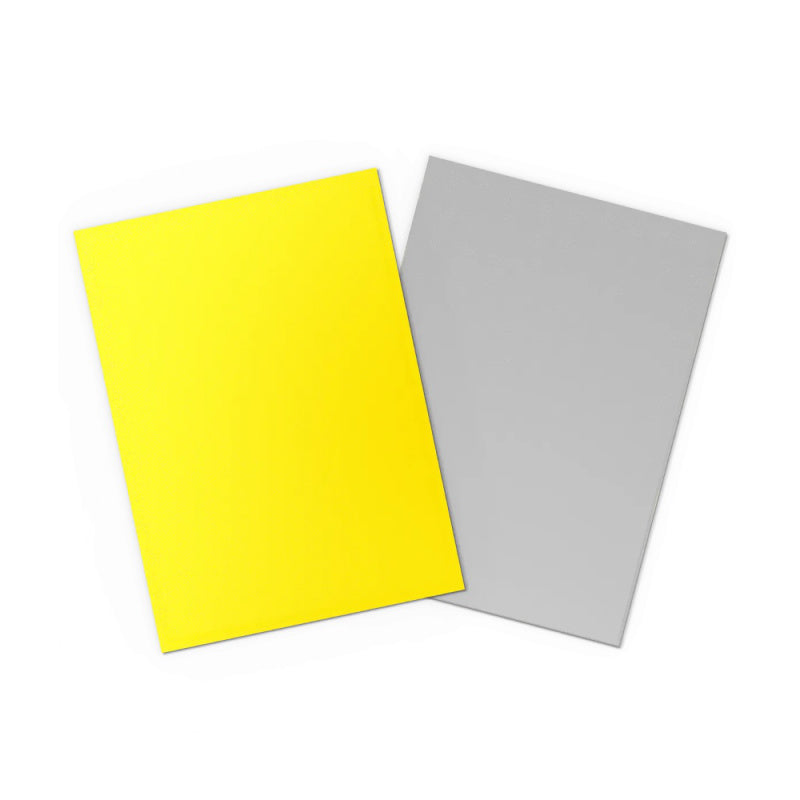 Dragon Shield Standard 100ct Dual Matte Yellow/Silver Sleeves 63x88mm