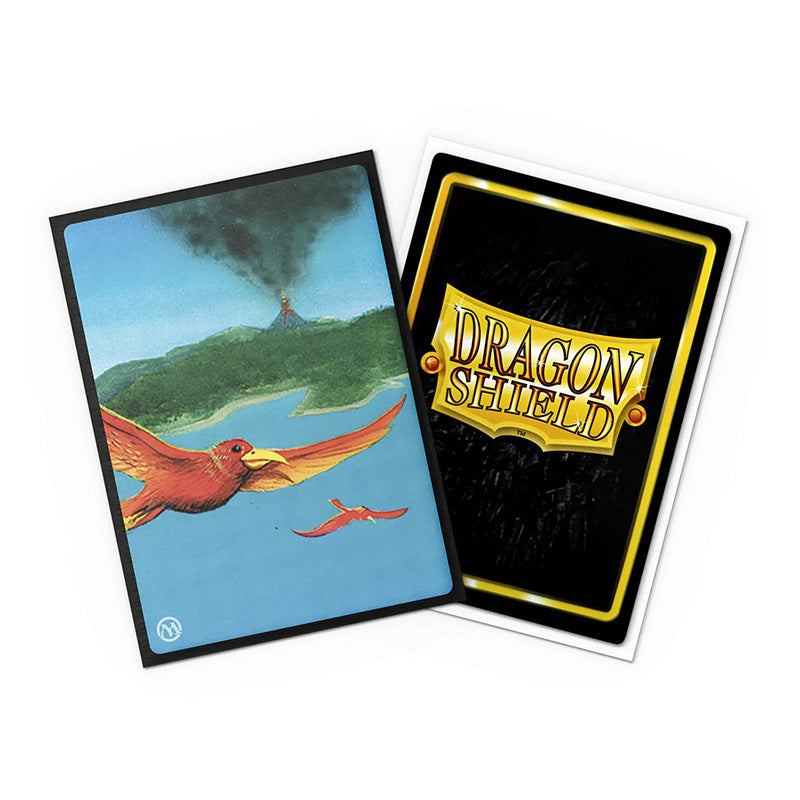 Dragon Shield Standard 100ct Matte Brushed Art Magic MTG Retro Series Birds of Paradise Sleeves