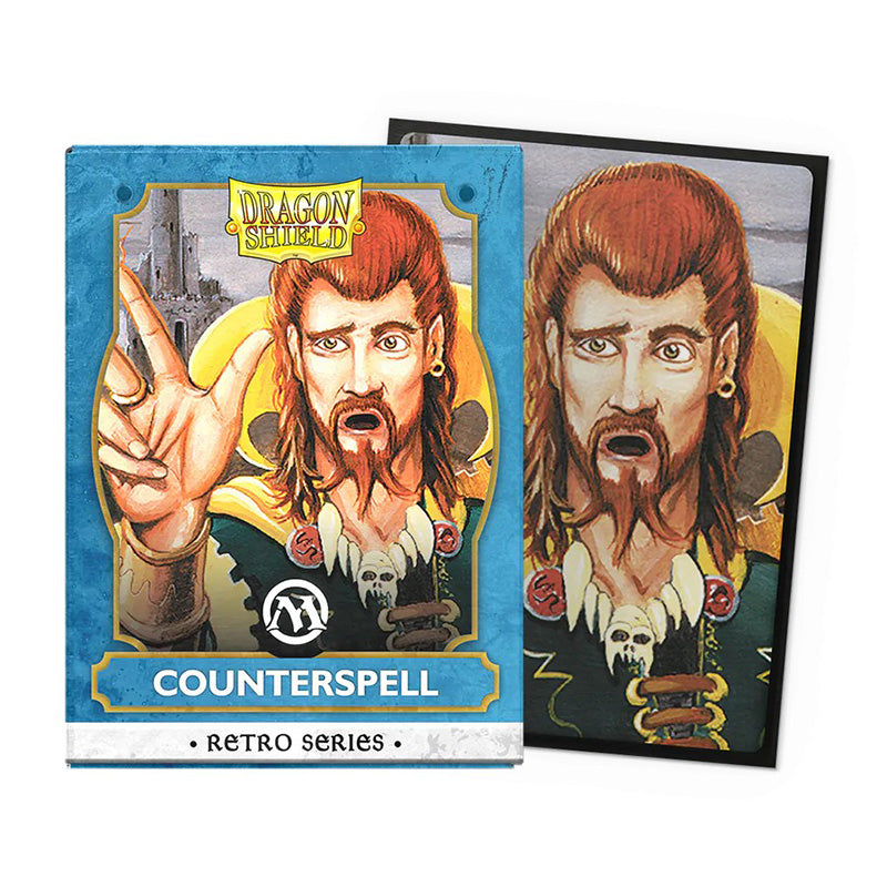 Dragon Shield Standard 100ct Matte Brushed Art Magic MTG Retro Series Counterspell Sleeves