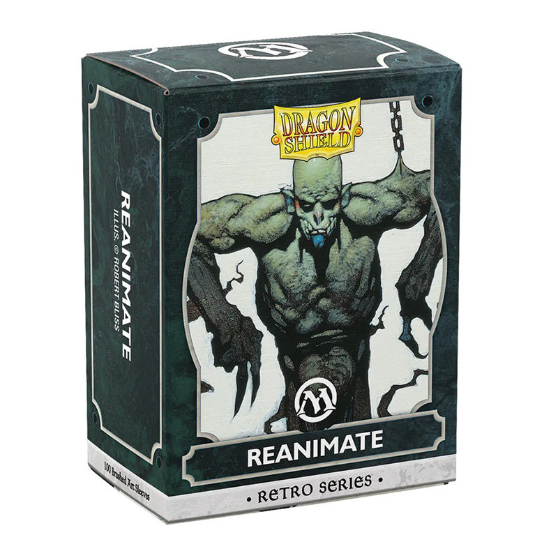 Dragon Shield Standard 100ct Matte Brushed Art Magic MTG Retro Series Reanimate Sleeves