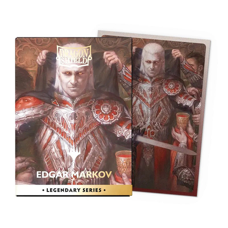 Dragon Shield Standard 100ct Matte Dual Art Magic MTG Legendary Series Edgar Markov