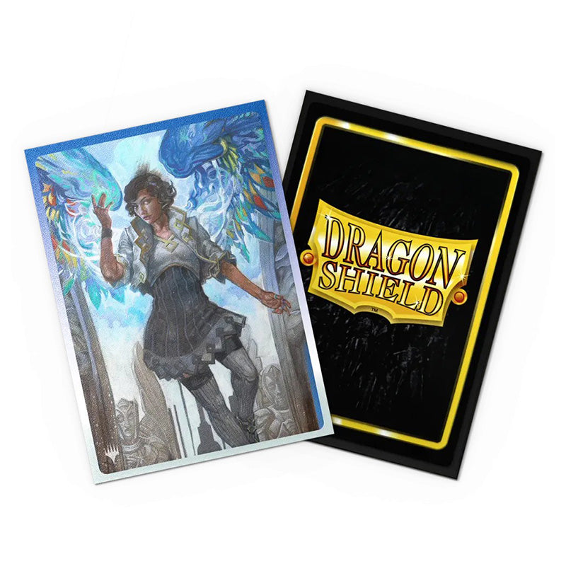 Dragon Shield Standard 100ct Matte Dual Art Magic MTG Legendary Series Giada Font of Hope