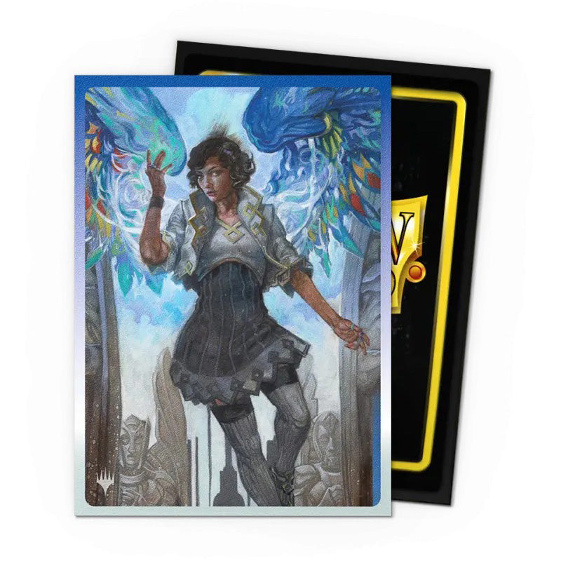 Dragon Shield Standard 100ct Matte Dual Art Magic MTG Legendary Series Giada Font of Hope