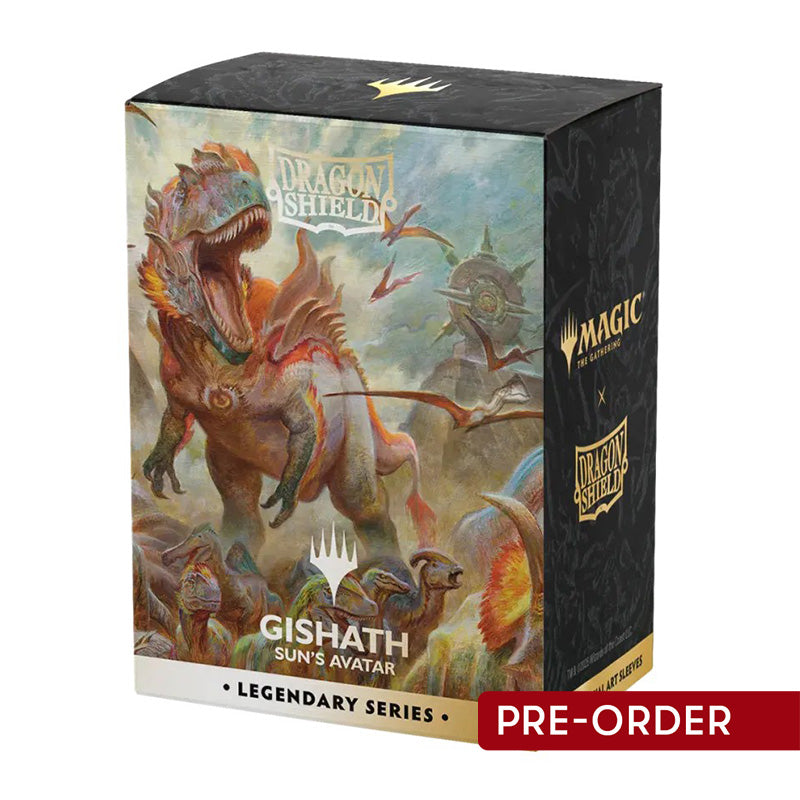 Dragon Shield Standard 100ct Matte Dual Art Magic MTG Legendary Series Gishath Sun's Avatar