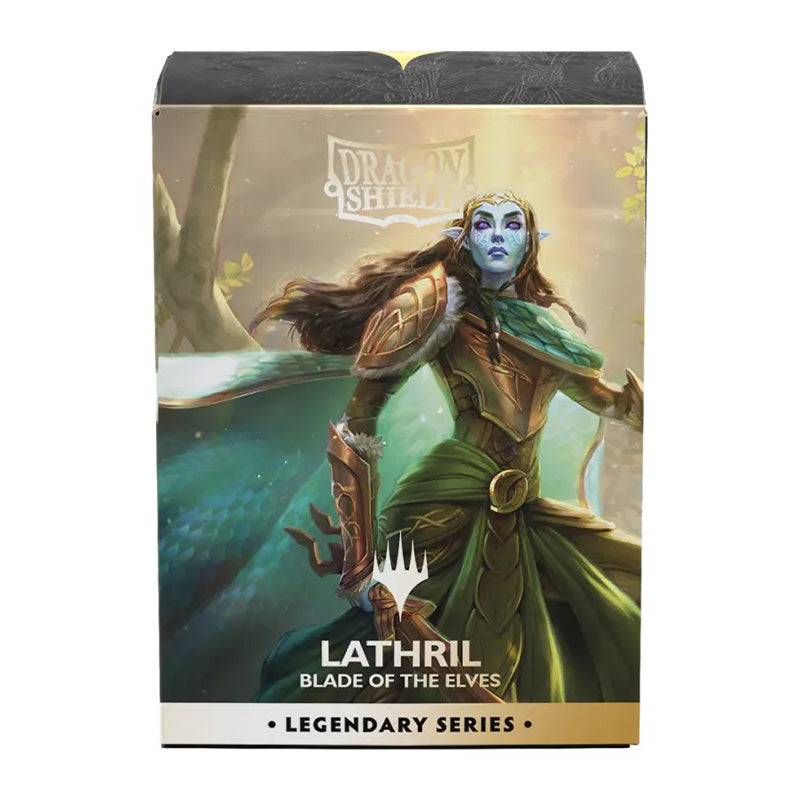 Dragon Shield Standard 100ct Matte Dual Art Magic MTG Legendary Series Lathril Blade of the Elves