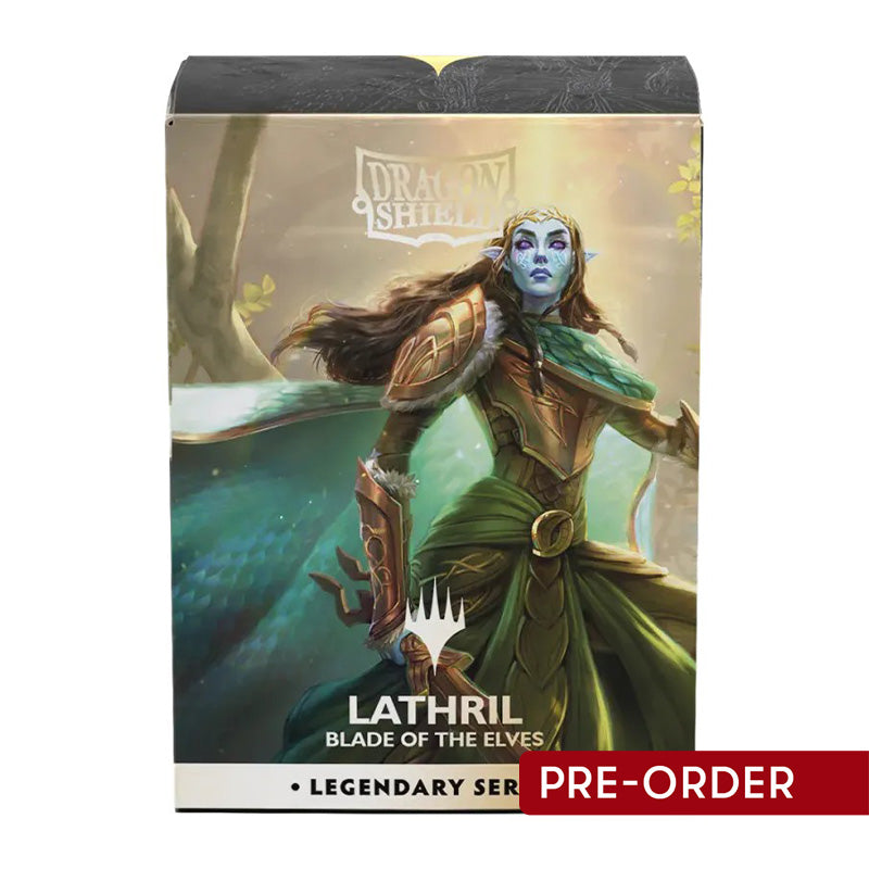 Dragon Shield Standard 100ct Matte Dual Art Magic MTG Legendary Series Lathril Blade of the Elves