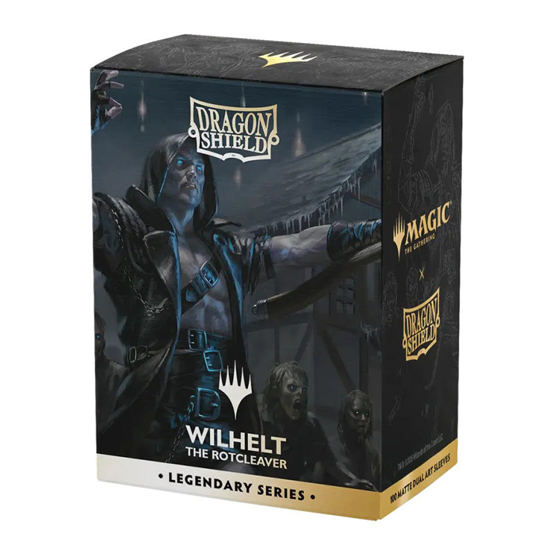 Dragon Shield Standard 100ct Matte Dual Art Magic MTG Legendary Series Wilhelt the Rotcleaver