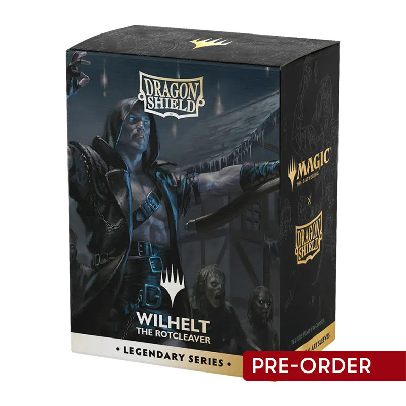 Dragon Shield Standard 100ct Matte Dual Art Magic MTG Legendary Series Wilhelt the Rotcleaver