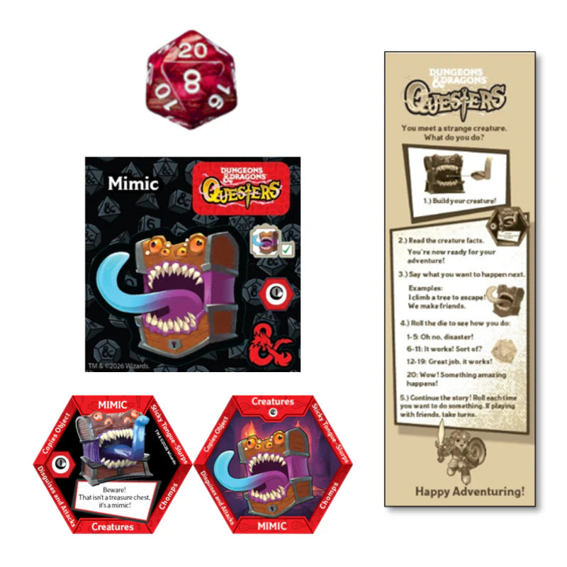 Dungeons & Dragons Questers Creatures