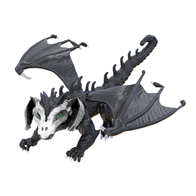 Dungeons & Dragons Questers Monsters Black Dragon 