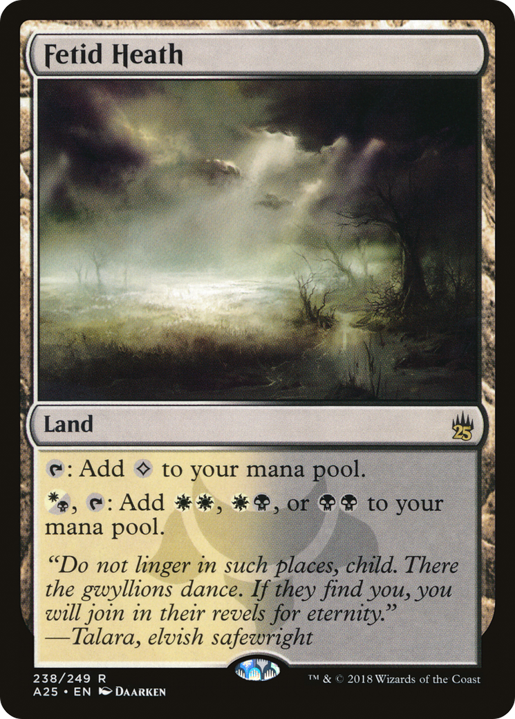 Fetid Heath (A25-238) - Masters 25 - Magic The Gathering