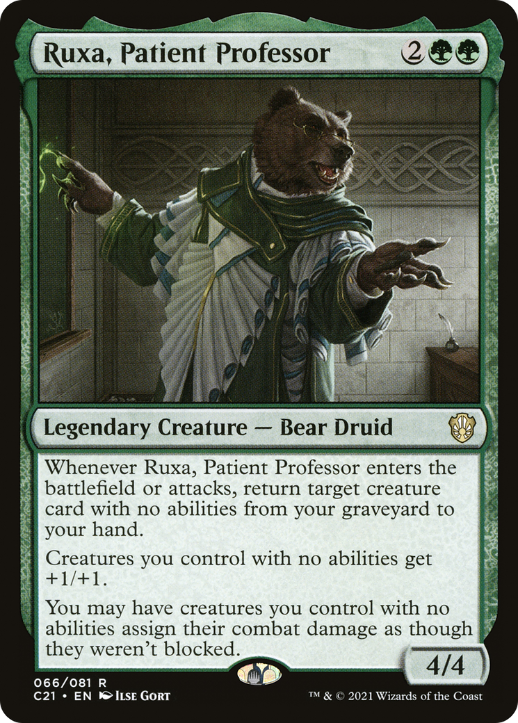 Ruxa, Patient Professor (C21-066) - Commander 2021 - Magic The Gathering