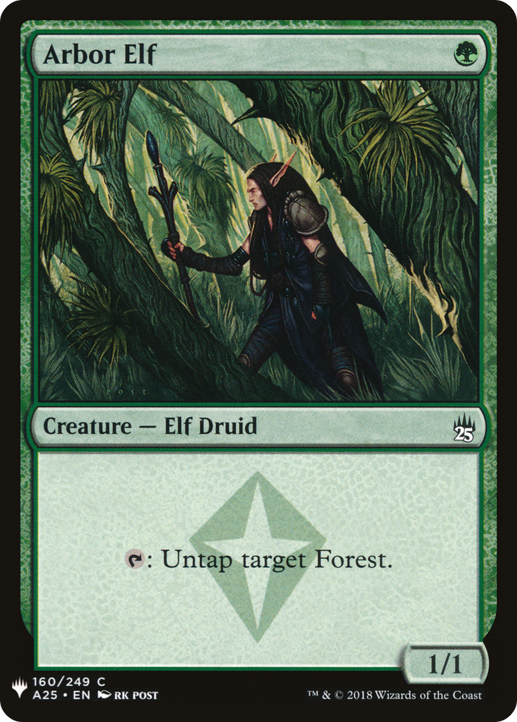 Arbor Elf (LIST-A25-160) - The List - Magic The Gathering