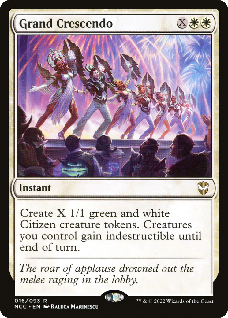 Grand Crescendo (NCC-016) - New Capenna Commander - Magic The Gathering