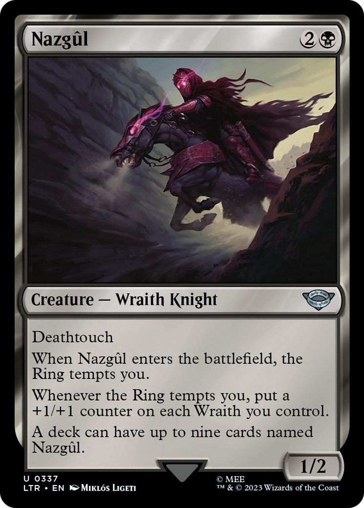 Nazgul (0337) (LTR-337) - The Lord of the Rings: Tales of Middle-earth - Magic The Gathering