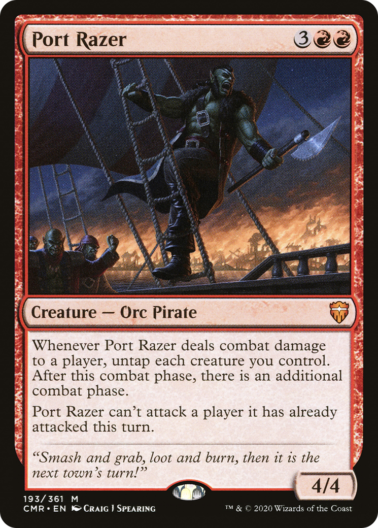 Port Razer (CMR-193) - Commander Legends - Magic The Gathering