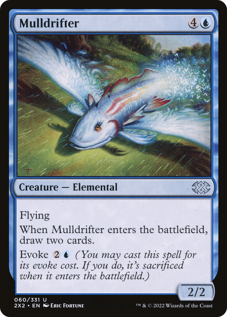 FOIL Mulldrifter (2X2-060) - Double Masters 2022 - Magic The Gathering