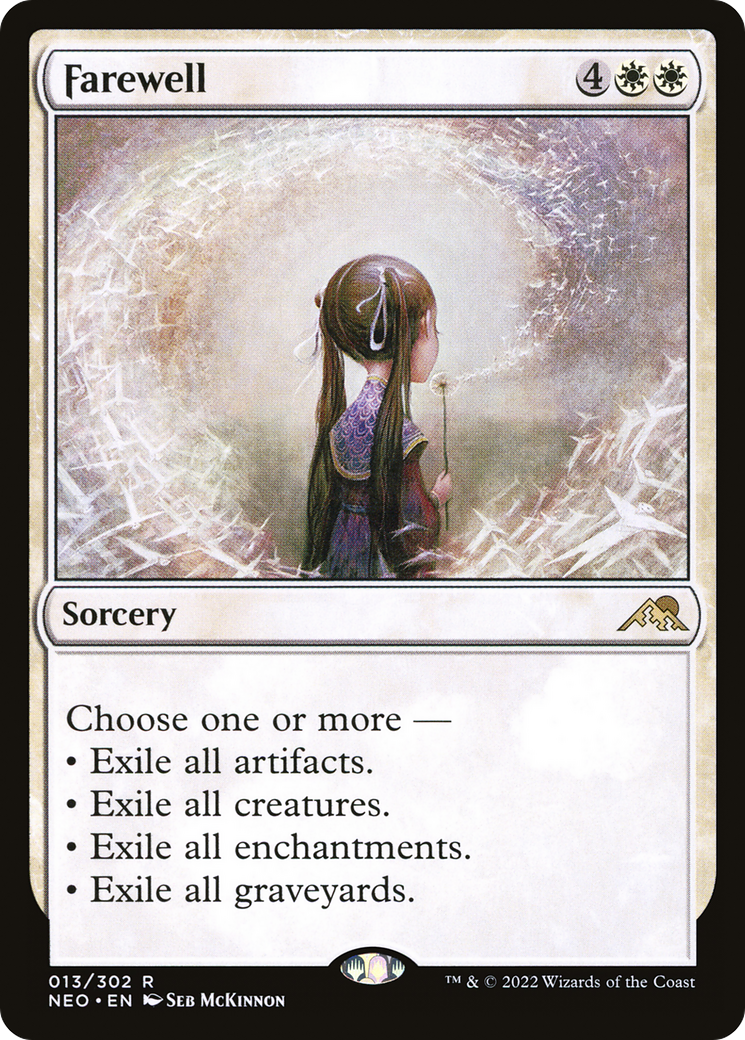 FOIL Farewell (NEO-013) - Kamigawa: Neon Dynasty - Magic The Gathering
