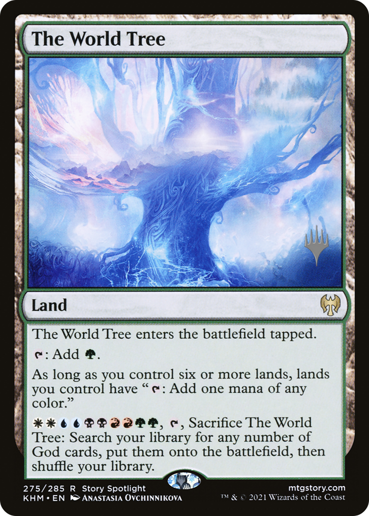 The World Tree (PPKHM-275P) - Kaldheim Promos - Magic The Gathering