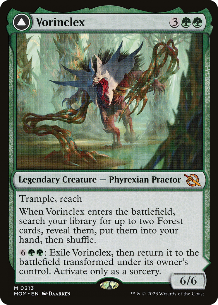 FOIL Vorinclex (MOM-213) - March of the Machine - Magic The Gathering