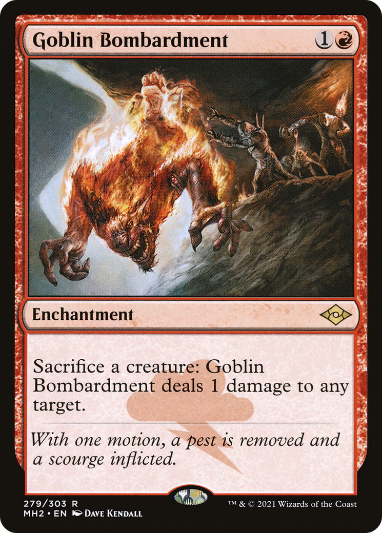 Goblin Bombardment (MH2-279) - Modern Horizons 2 - Magic The Gathering