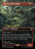 Hunting Velociraptor (Borderless) (REX-004) - Jurassic World Collection (Borderless) - Magic The Gathering