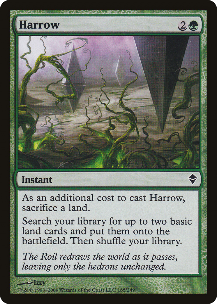 FOIL Harrow (ZEN-165) - Zendikar - Magic The Gathering