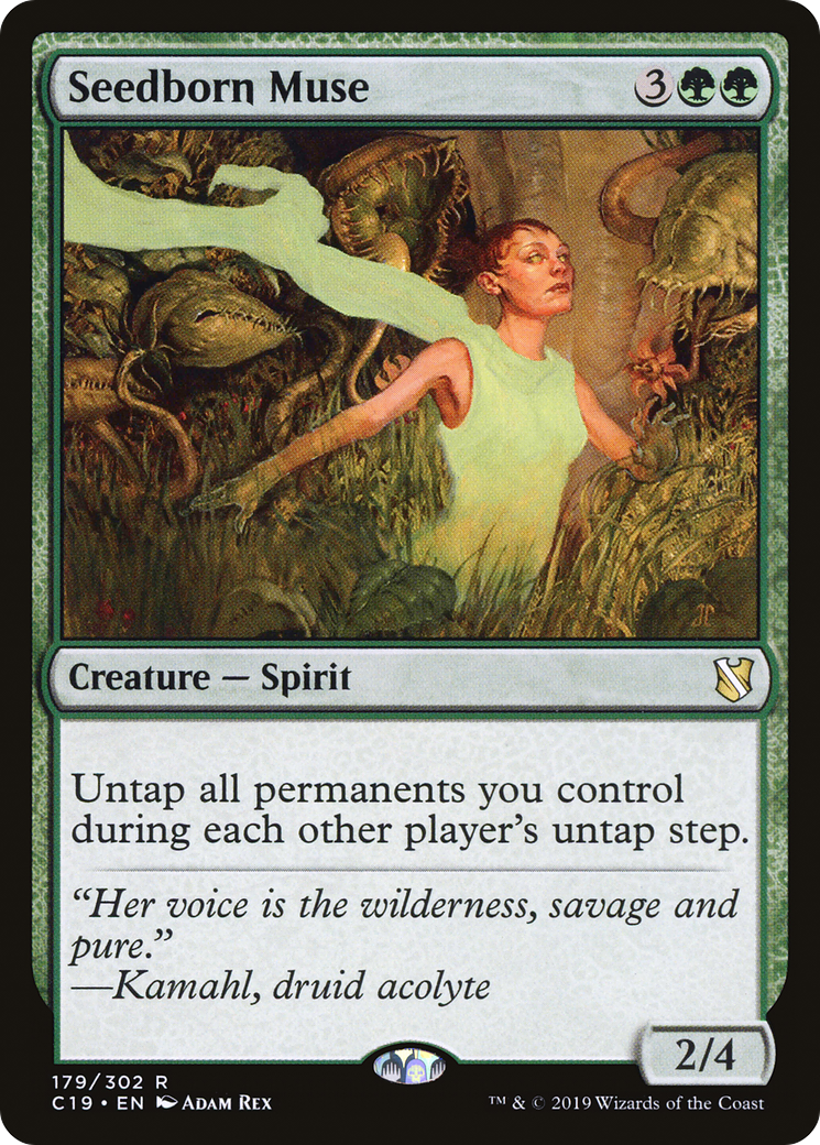 Seedborn Muse (C19-179) - Commander 2019 - Magic The Gathering