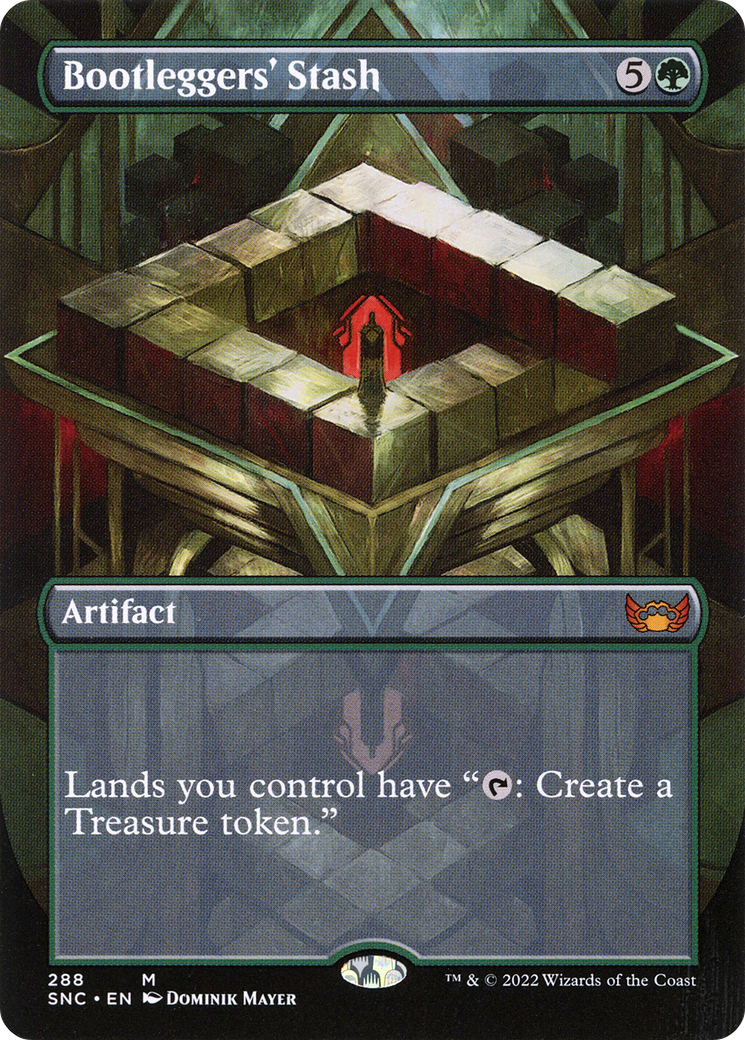 Bootleggers' Stash (Borderless) (SNC-288) - Streets of New Capenna - Magic The Gathering