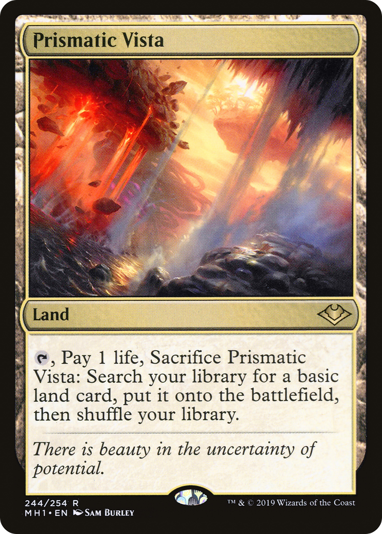 Prismatic Vista (MH1-244) - Modern Horizons - Magic The Gathering
